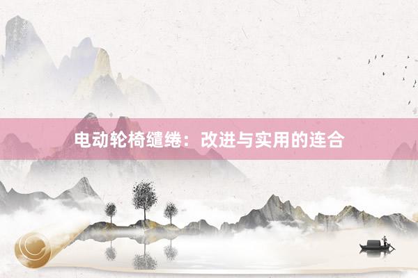 电动轮椅缱绻：改进与实用的连合
